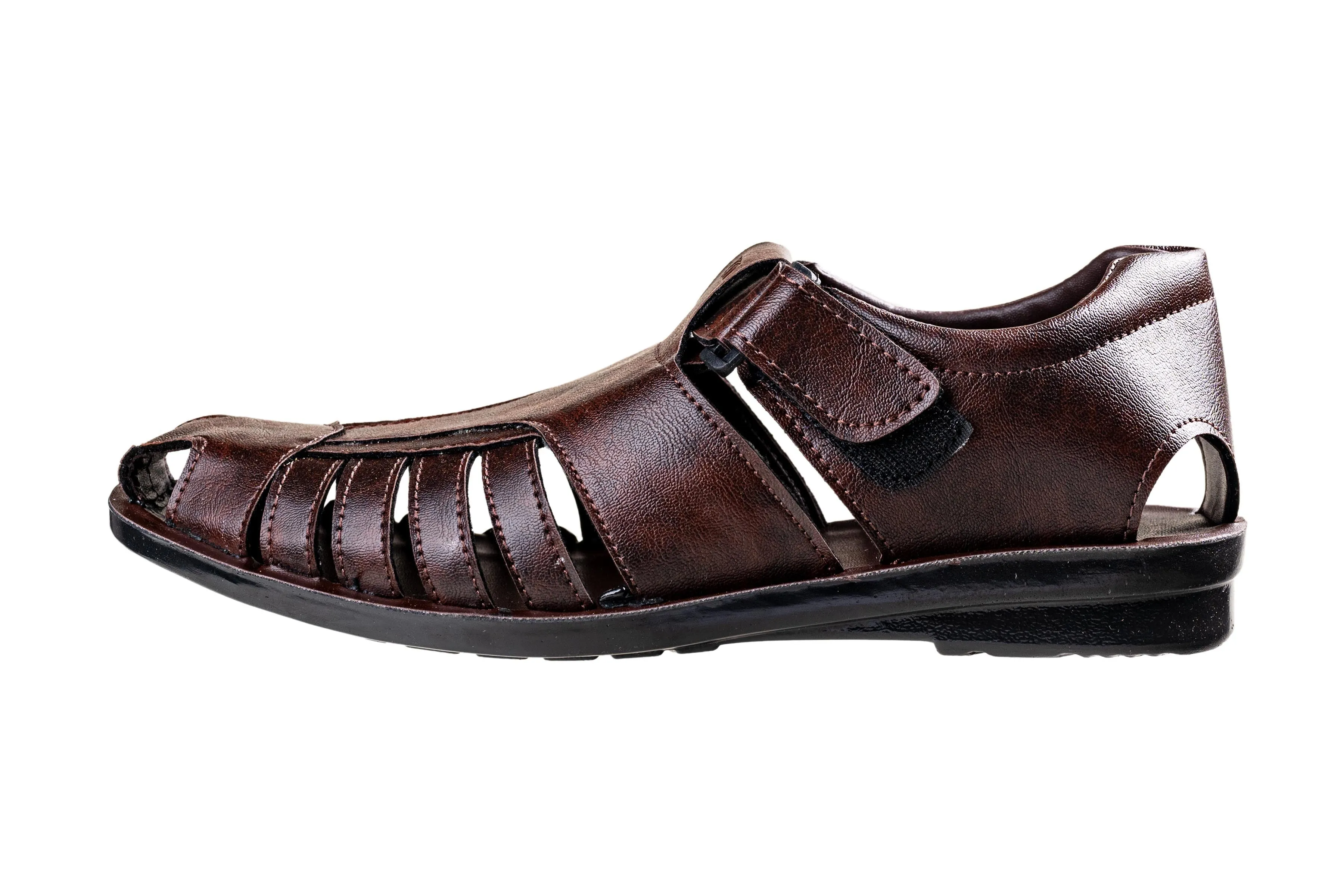 VKC Pride Gents Brown Sandal PU