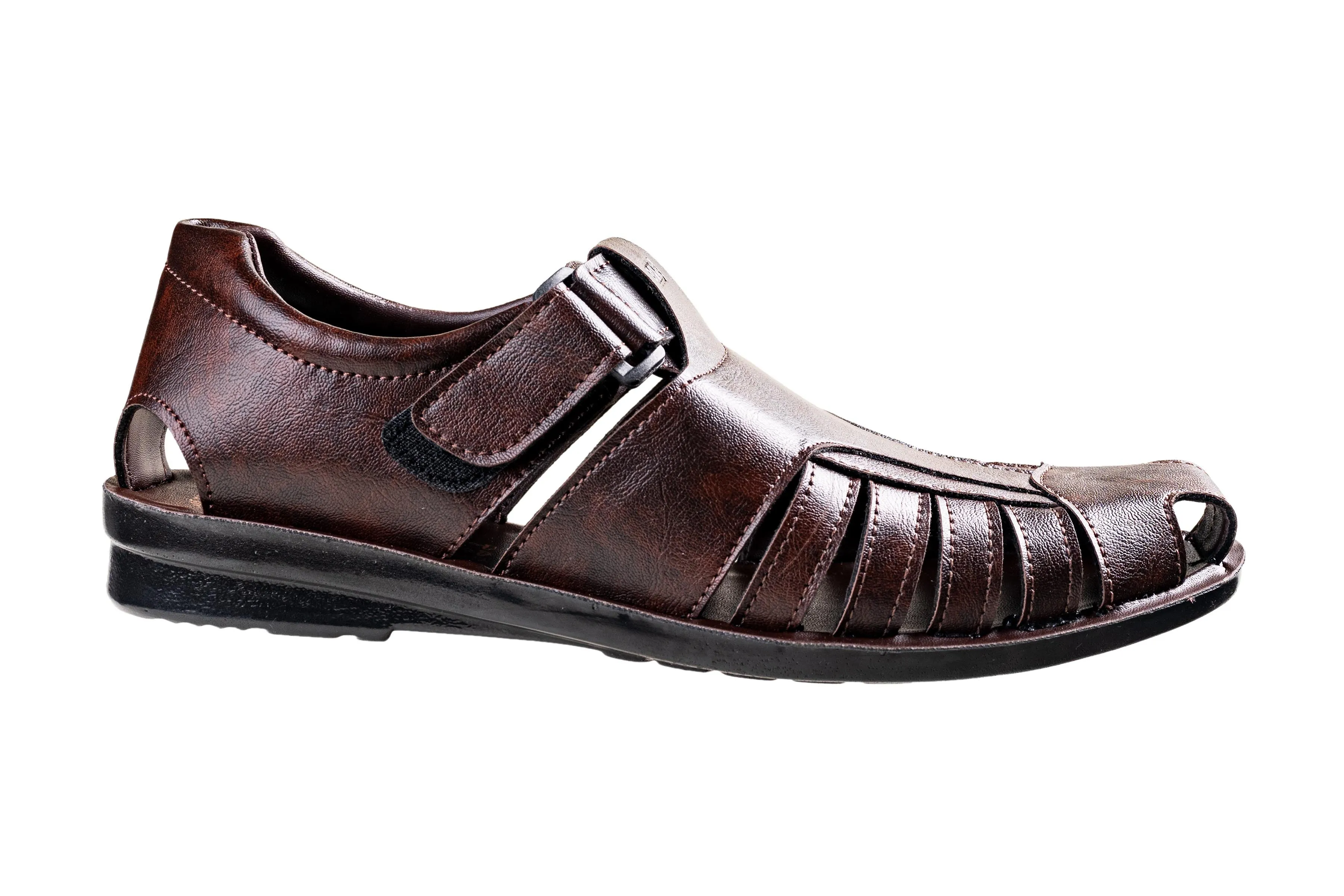 VKC Pride Gents Brown Sandal PU