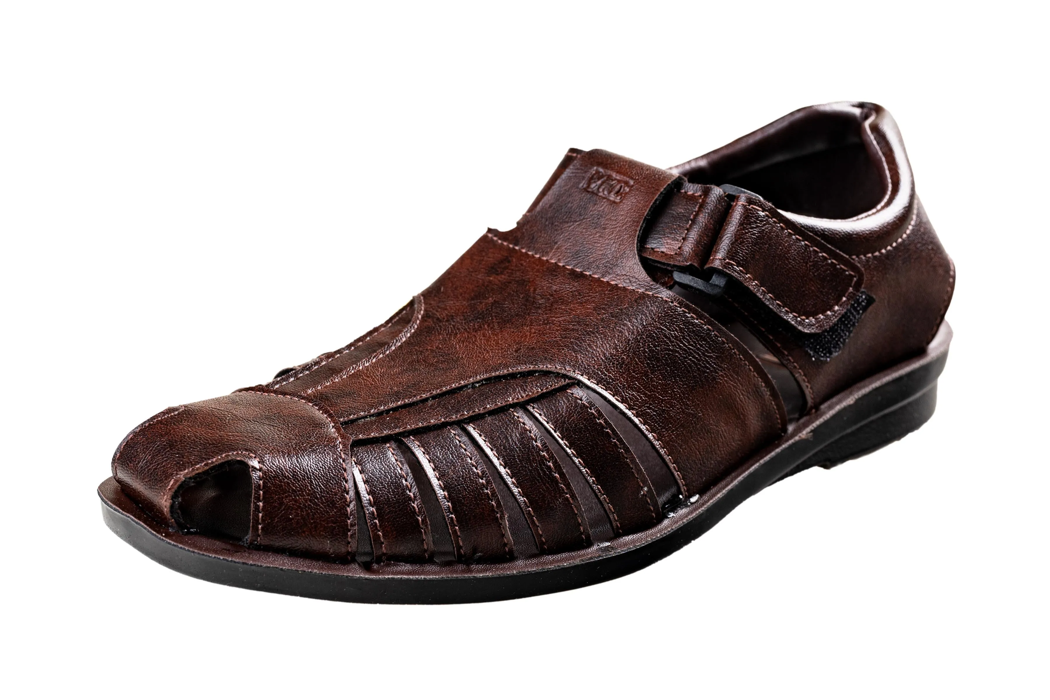 VKC Pride Gents Brown Sandal PU