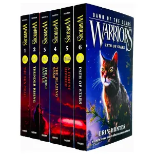 Warriors Cats Dawn of The Clans Prequel Book 1-6 Series 6 Books Collection Set By Erin Hunter
