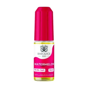 WATERMELON 10ML E LIQUID NICOTINE SALT BY BAR JUICE 5000