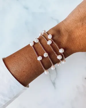 West Coast Pearl Gold Bracelet