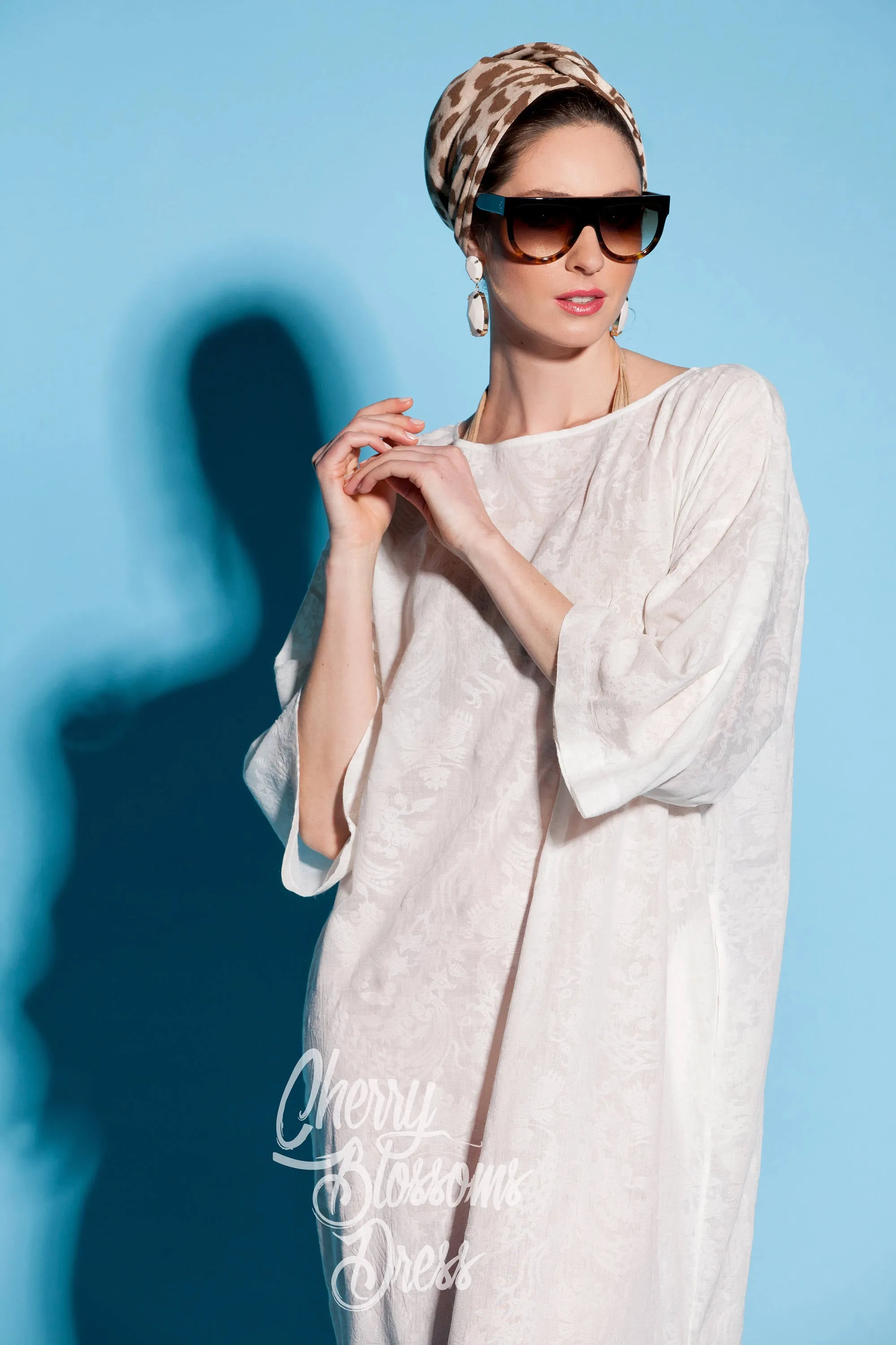 White Lace Cover Up Robe