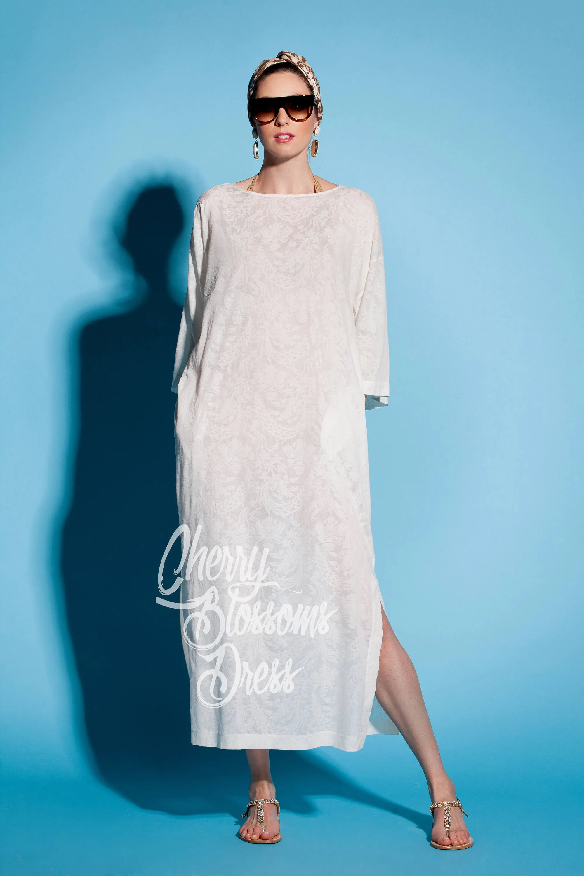 White Lace Cover Up Robe