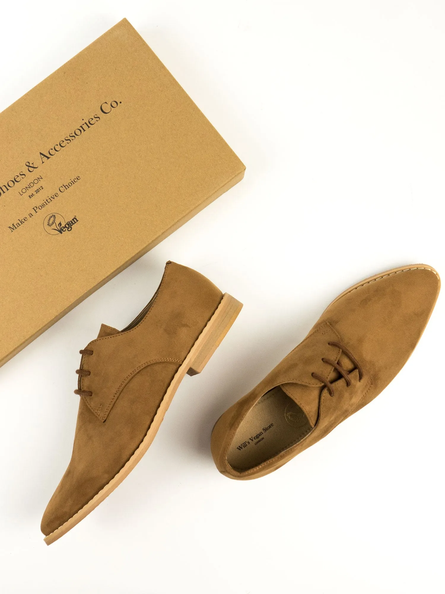 Will's Vegan Store Point Toe Derbys