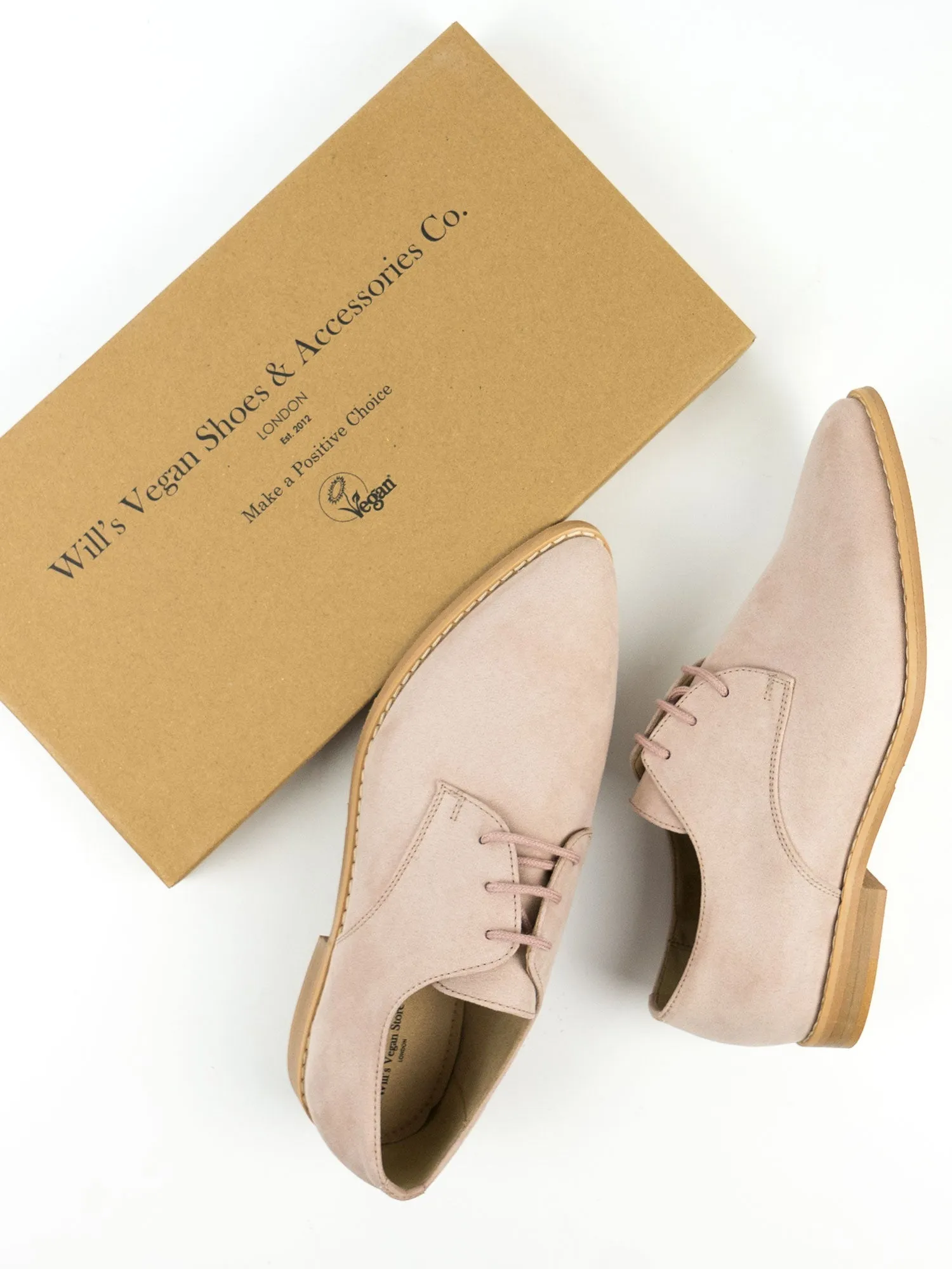 Will's Vegan Store Point Toe Derbys
