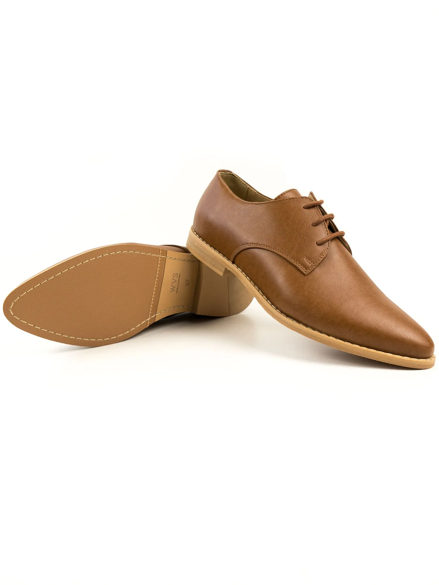 Will's Vegan Store Point Toe Derbys