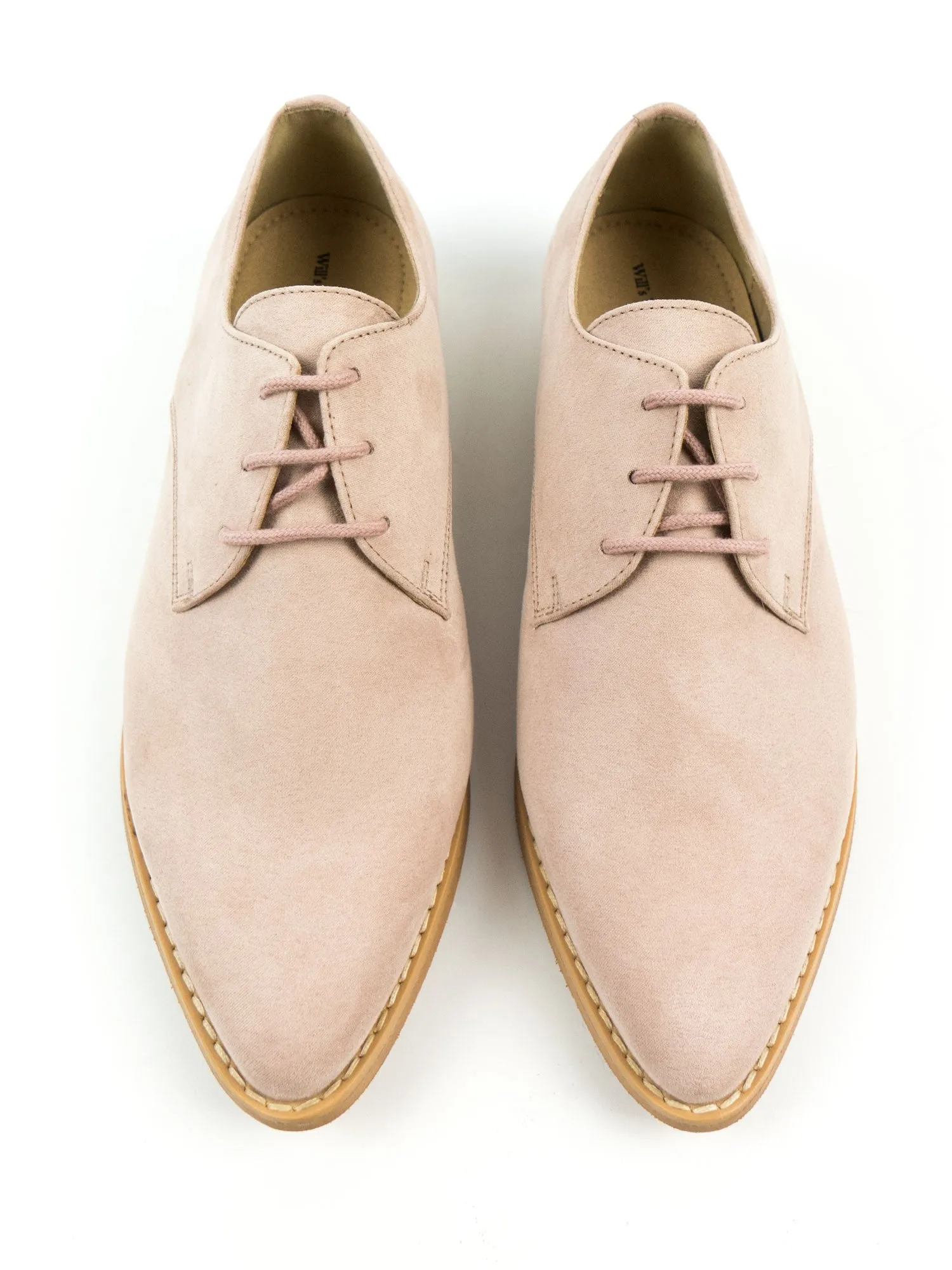 Will's Vegan Store Point Toe Derbys