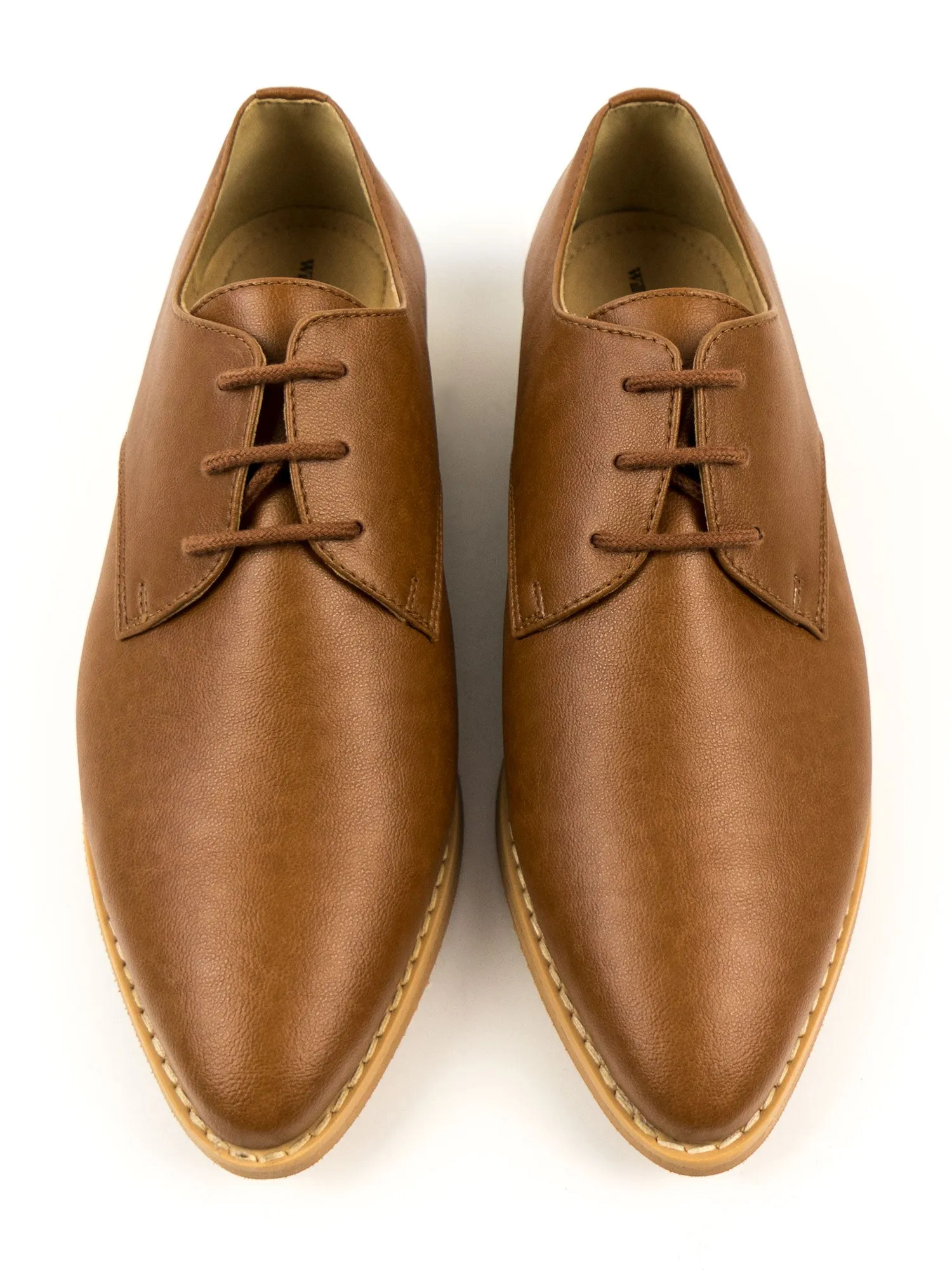 Will's Vegan Store Point Toe Derbys