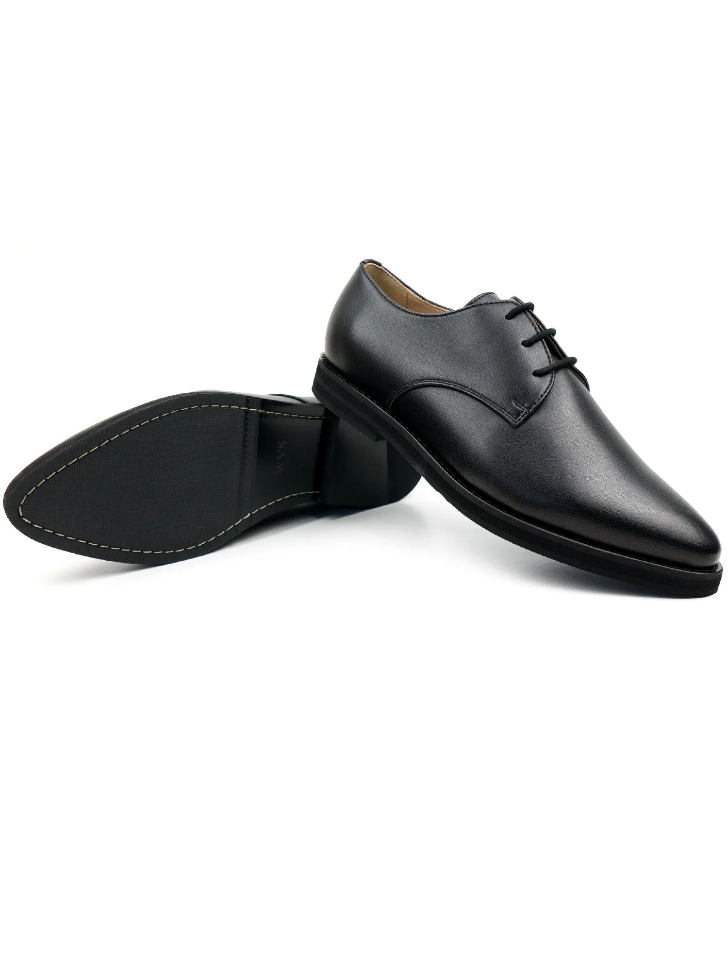 Will's Vegan Store Point Toe Derbys
