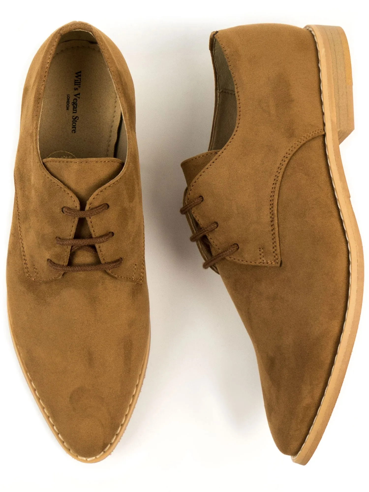 Will's Vegan Store Point Toe Derbys