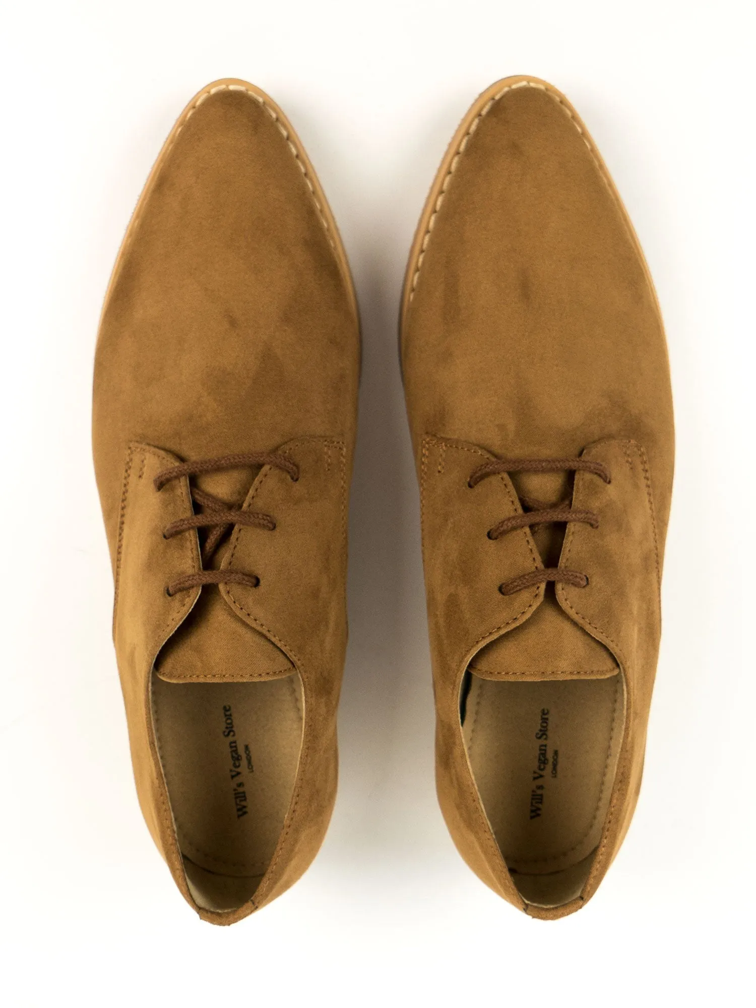 Will's Vegan Store Point Toe Derbys