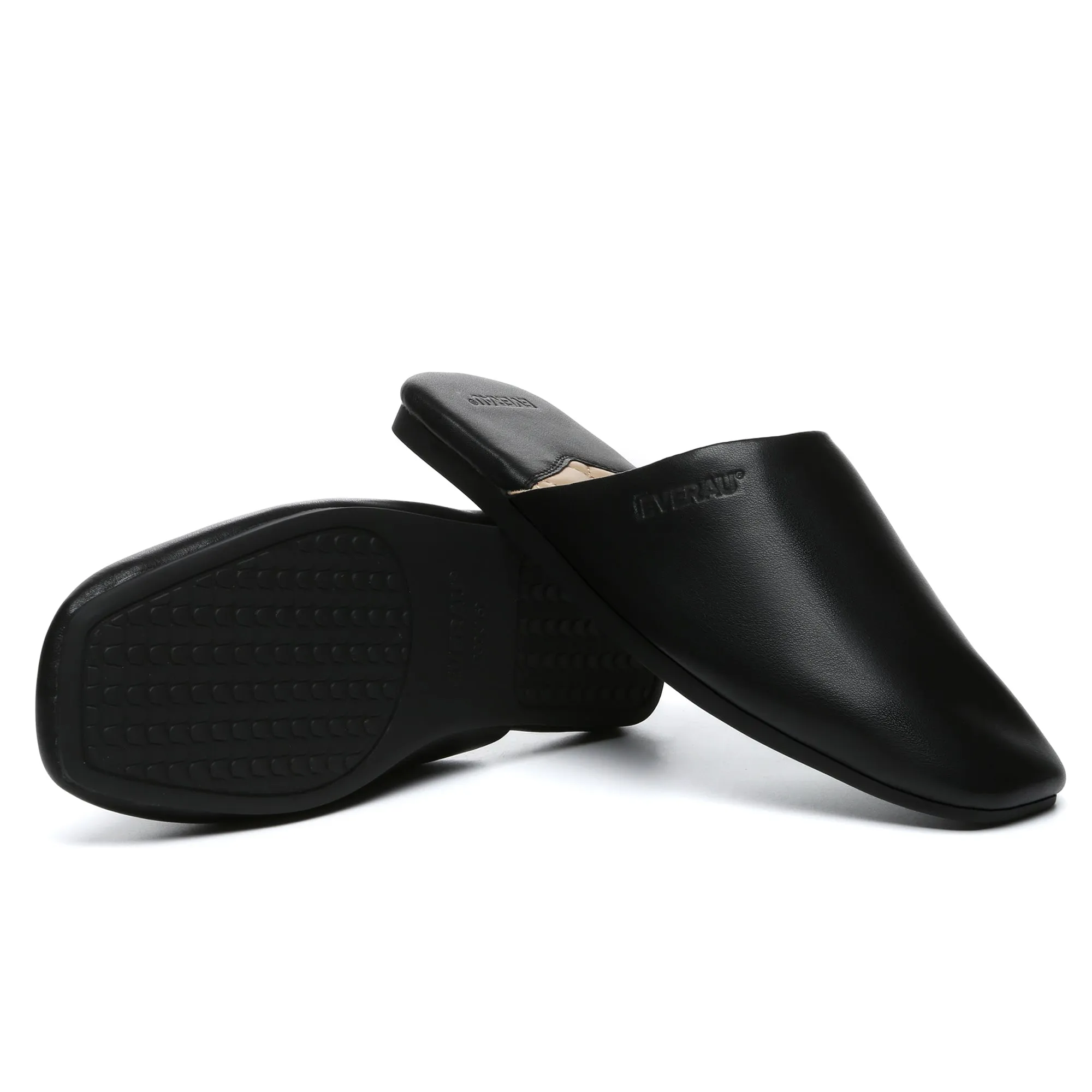 Women Leather Mules Flats