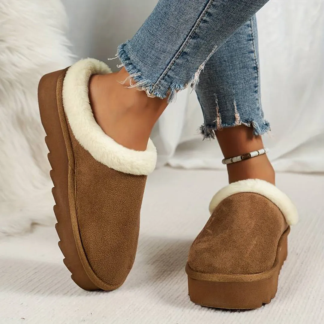 Women's Luxurious Wool Slippers, Nancy