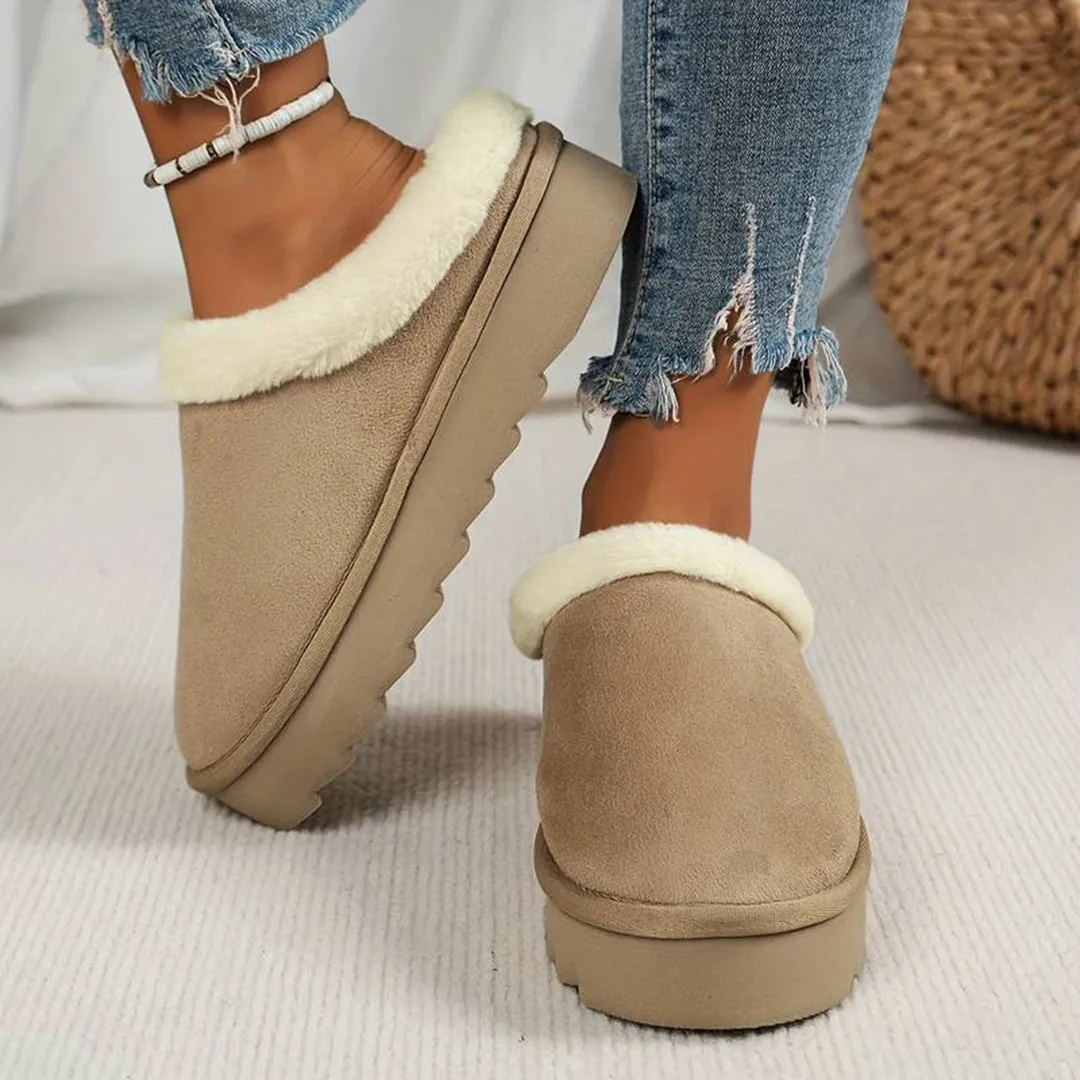 Women's Luxurious Wool Slippers, Nancy