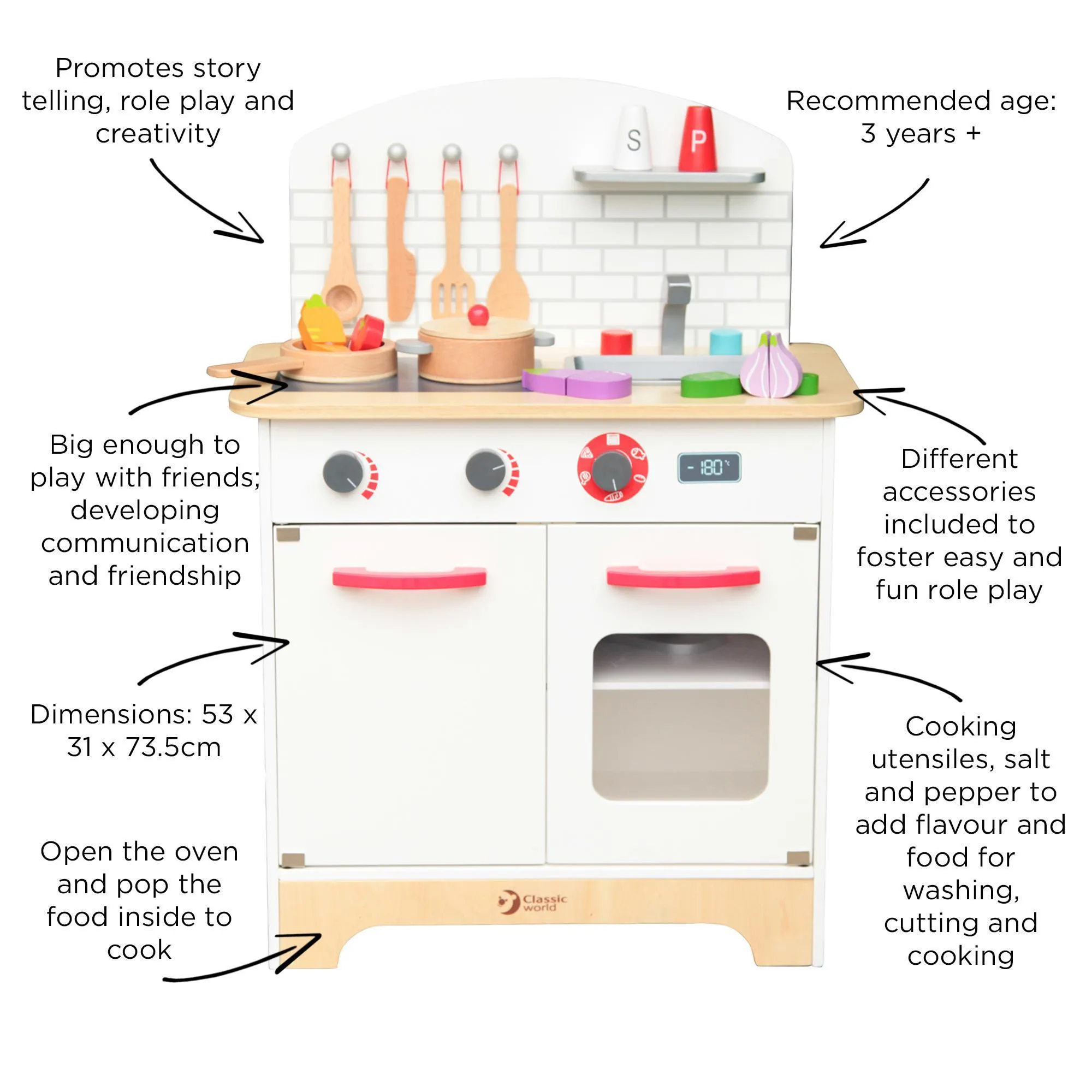 Wooden Kitchen and Accessories